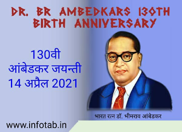 Dr BR Ambedkar 130th birth anniversary